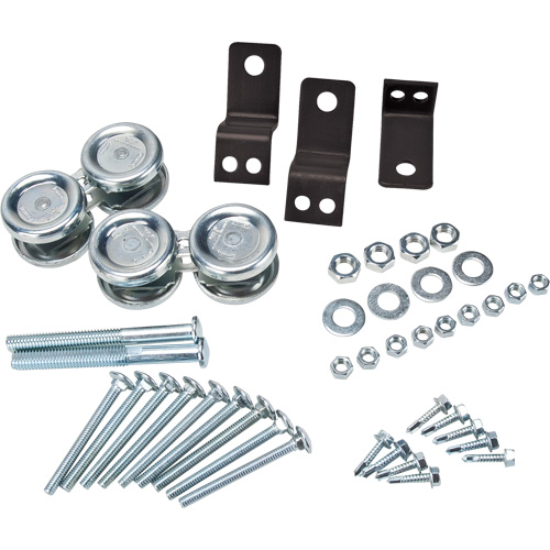 Wire Mesh Partition Sliding Door Hardware Kit Par Equipment