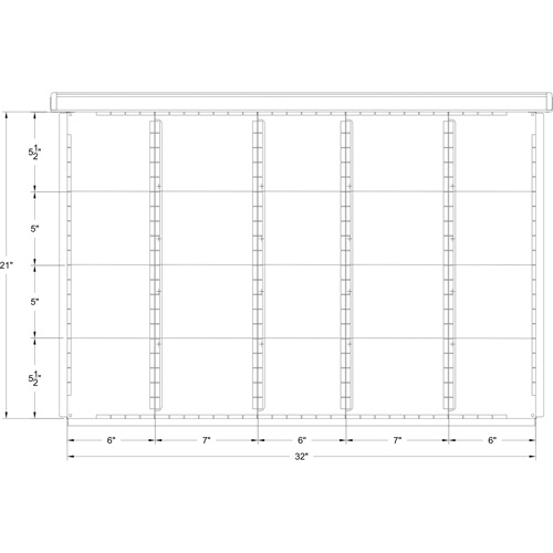 Cabinet d'entreposage &agrave; tiroirs int&eacute;gr&eacute; Interlok Par Equipment