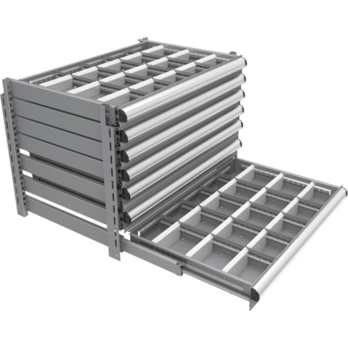 Cabinet d'entreposage &agrave; tiroirs int&eacute;gr&eacute; Interlok Par Equipment