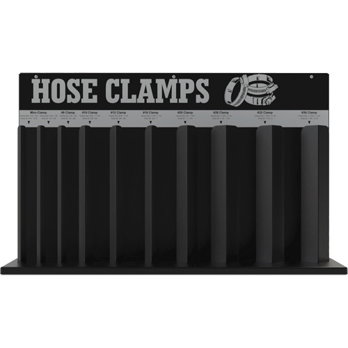 Support de rangement pour 10 colliers de serrage pour tuyaux flexibles Par Equipment