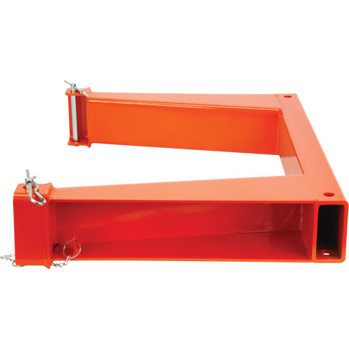 Supports en U empilables, 25" la x 4" p, Capacit&eacute; de 10 000 lb Par Equipment