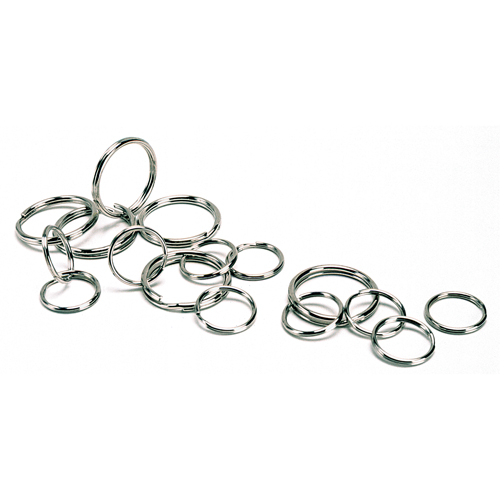 Anneaux fendus pour &eacute;tiquettes, 1-1/2", Acier Par Equipment