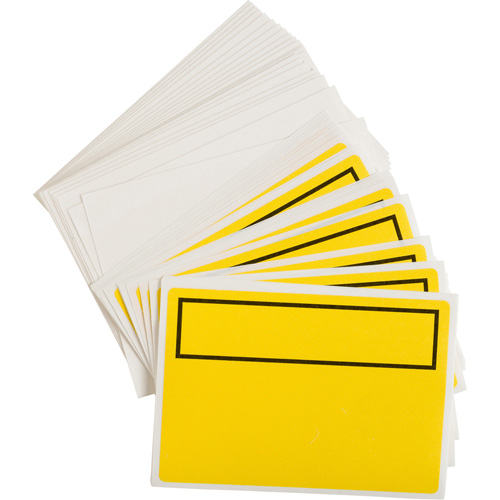 Blank Right-to-Know Chemical Labels Par Equipment