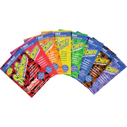 Sqwincher&reg; Boisson de r&eacute;hydratation Fast Pack, Emballage-portion, Limonade Par Equipment