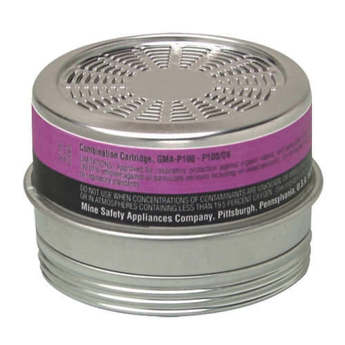 Comfo&reg; Respirator Cartridges, Gas/Vapour Cartridge, Organic Vapour/P100 Par Equipment
