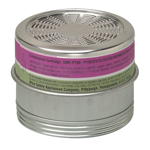 Cartouches pour respirateurs Comfo, Cartouche gaz/vapeur, Gaz multiples/Vapeur organique Par Equipment