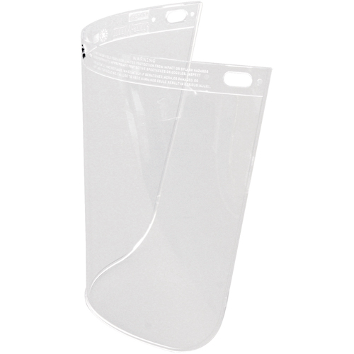 North&reg; High Performance&reg; Faceshield, Propionate, Clear Tint Par Equipment