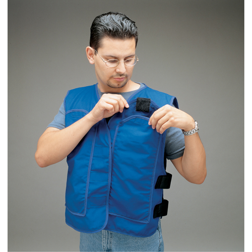 Cooling Vests with Insert Pockets, Large, Royal Blue Par Equipment