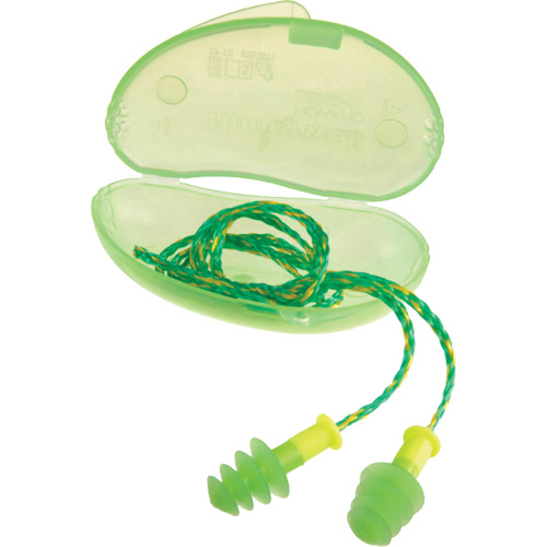 Bouchons d'oreilles Fusion de Howard Leight, Vrac - Boîte, Petit, Avec cordon Par Equipment