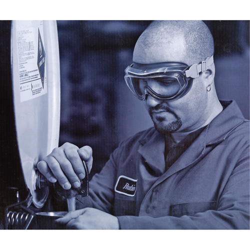 Uvex&reg; Flex Seal Safety Goggles, 3.0 Lens, Anti-Fog, Indirect Vent Par Equipment