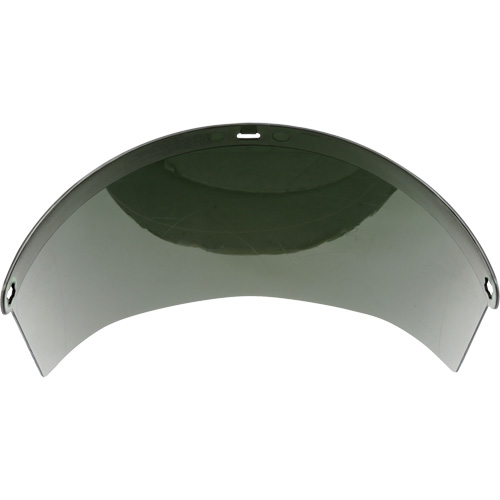 Molded Faceshield Window, Polycarbonate, Green Tint Par Equipment