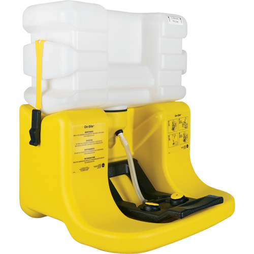 Douche oculaire On-Site, Aliment&eacute; par gravit&eacute;, Capacit&eacute; 7 gal., Conformit&eacute; ANSI Z358.1 Par Equipment