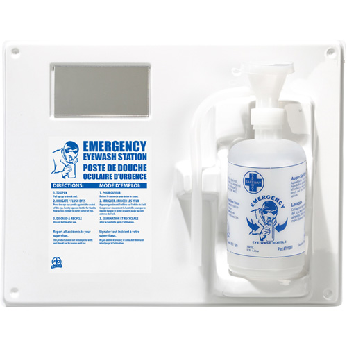Eyewash Station - Single Station With Empty Bottle Par Equipment