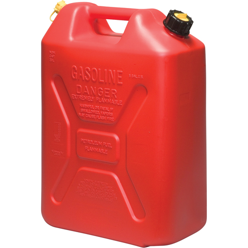 Jerry Cans, 5.3 US gal./20.06 L, Red, CSA Compliant/ULC Par Equipment