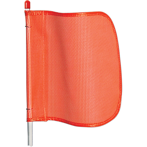 Tiges d'avertissement pour usage g&eacute;n&eacute;ral, Fixation Filet&eacute;, Hauteur 5', Orange Par Equipment