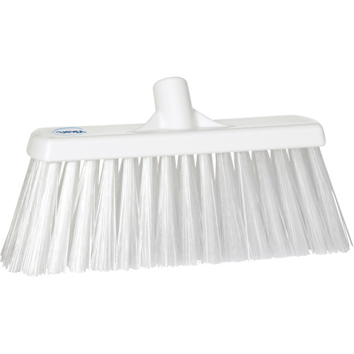 Balai hygi&eacute;nique pour service alimentaire, 11,7"x3", Polyester, Blanc Par Equipment