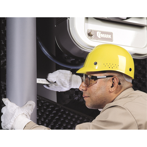 Casques antichocs, Suspension &agrave; douille, Jaune Par Equipment