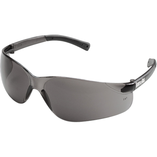 Bear Kat&reg; Safety Glasses, Grey/Smoke Lens, Anti-Scratch, ANSI Z87+/Meets/Exceeds CSA Z94.3 Par Equipment