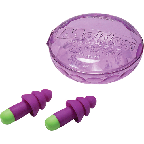 Rockets&reg; Reusable Earplugs, Uncorded, Bulk - Plastic Case, 27 dB NRR, One-Size Par Equipment
