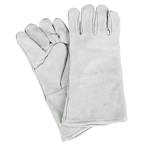 Standard-Duty Welder's Gloves, Split Cowhide, Size Large Par Equipment