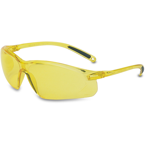 Lunettes de s&eacute;curit&eacute; Uvex s&eacute;rie A700, Lentille Ambr&eacute;e, Anti-&eacute;gratignures, R&eacute;pond ou surpasse la norme CSA Z94.3 Par Equipment
