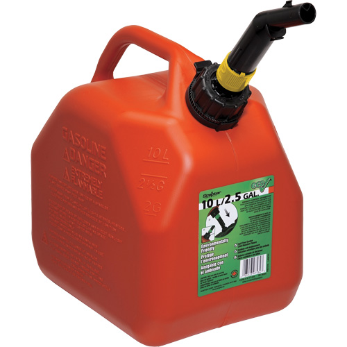Eco&reg; Gas Cans, 2.5 US gal./9.46 L, Red, CSA Compliant/ULC Par Equipment