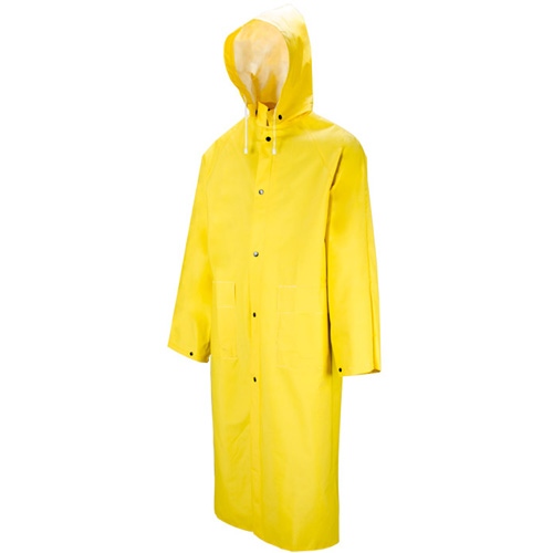 Manteaux longs Tornado, PVC, 5T-Grand, Jaune Par Equipment