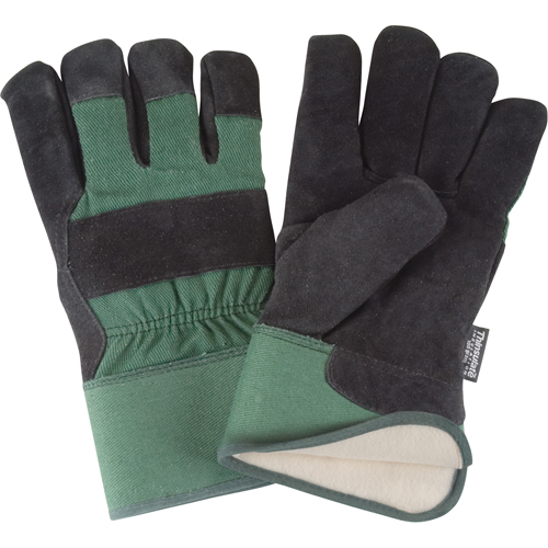 Superior Warmth Winter-Lined Fitters Gloves, 2X-Large, Split Cowhide Palm, Thinsulate Inner Lining Par Equipment