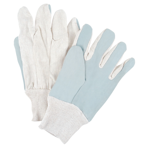 Premium Work Gloves, Large, Split Cowhide Palm Par Equipment