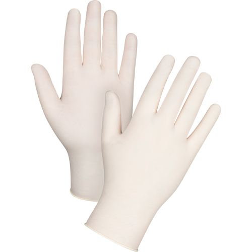 Premium Sensitive Skin Examination Gloves, X-Small, Latex, 4-mil, Powder-Free, Natural Par Equipment