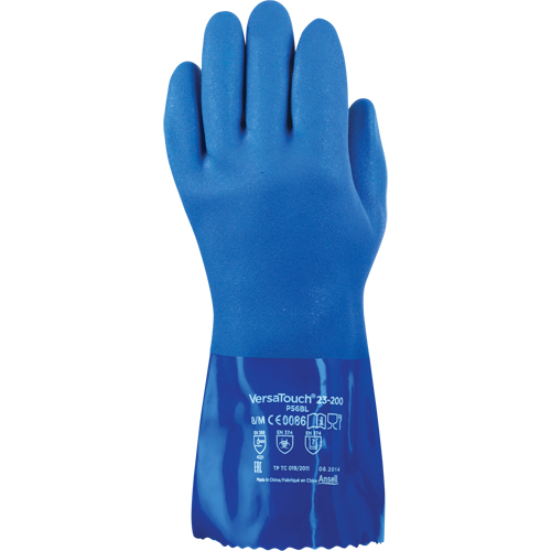 P56BL Insulator Gloves, Size Medium/8, 12" L, PVC Par Equipment