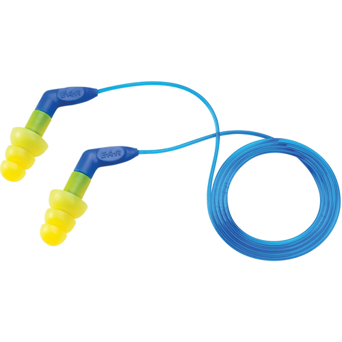 E-A-R UltraFit Reusable Earplugs, Corded, Bulk - Polybag, 27 dB NRR, One-Size Par Equipment
