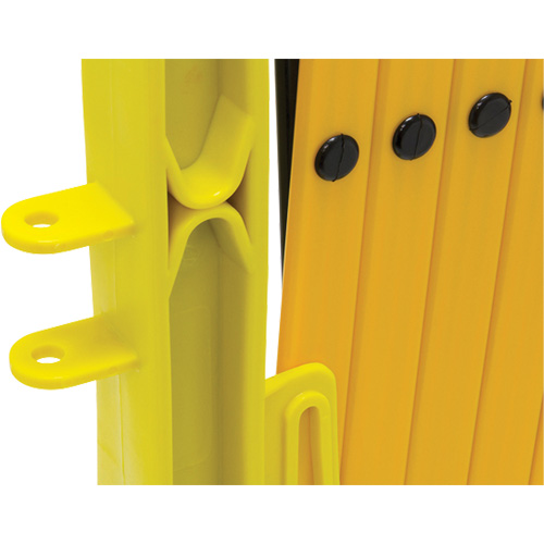 Barri&egrave;re Xpandit, 36" h x 11,5' lo, Noir/Jaune Par Equipment