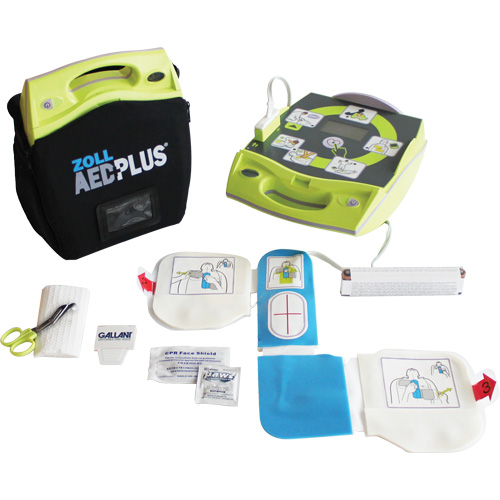 AED Plus&reg; Defibrillator , Semi-Automatic, English, Class 4 Par Equipment