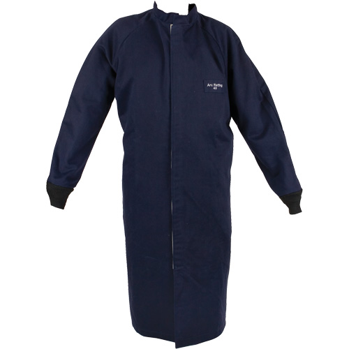 Manteau long contre les coups darc, Petit, Bleu marin, 40 cal/cm² Par Equipment