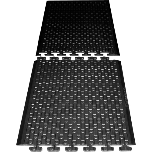 Rejuvenator Connect No. 502 Matting, Polyurethane, 3' W x 3' L, 5/8" Thick, Black Par Equipment