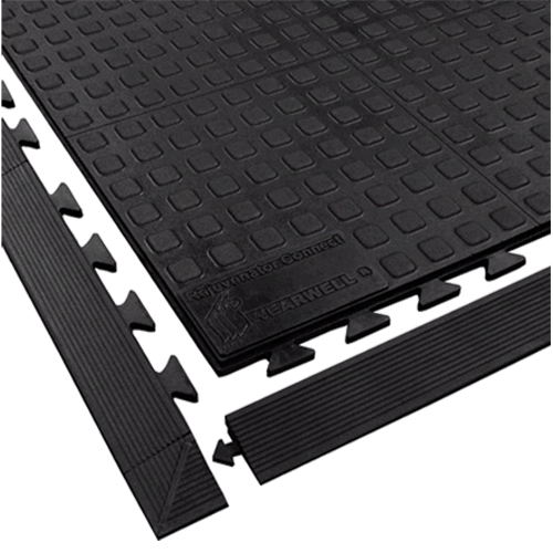 Tapis Rejuvenator Connect No. 502, Polyur&eacute;thane, 3-1/4' la c, 3-1/4' lo, 5/8" &eacute;paisseur, Jaune Par Equipment