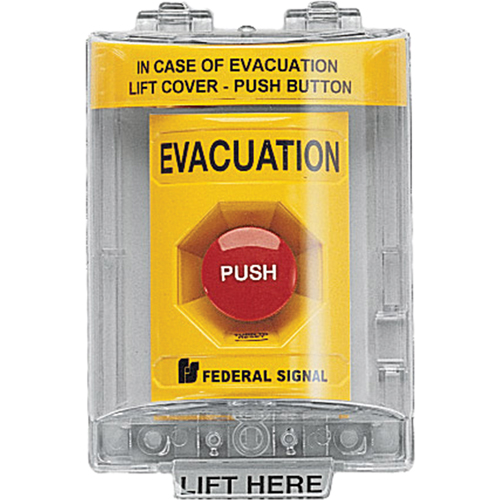 For Vandal-resistant Activation Of Emergency Systems, Wall Par Equipment