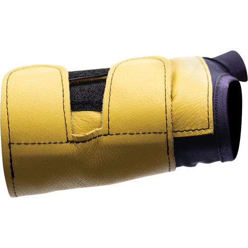 Wrist Supports, Leather/Lycra&reg;/Nylon, Left Hand, Small Par Equipment