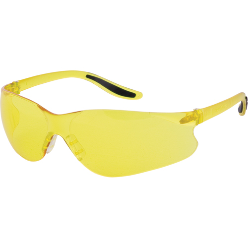 Z500 Series Safety Glasses, Amber Lens, Anti-Scratch, ANSI Z87+/Meets/Exceeds CSA Z94.3 Par Equipment