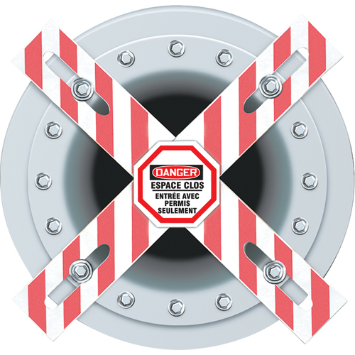 Danger Man-Way Cross Barrier Par Equipment