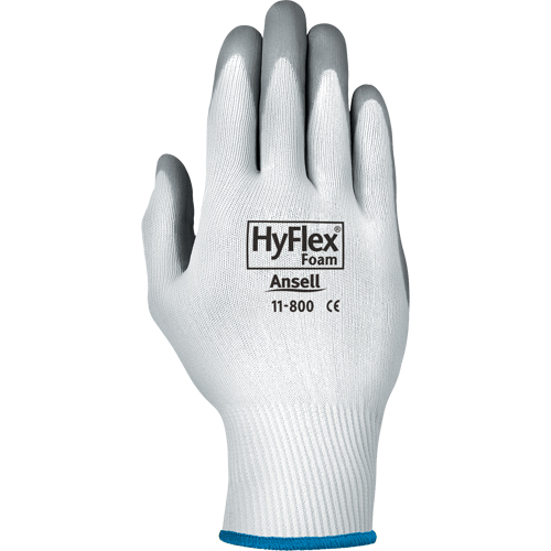Gants Hyflex 11-800, 11/2T-Grand, R&ecirc;vetement Mousse de nitrile, Calibre 15, Enveloppe en Nylon Par Equipment