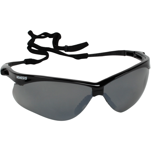 Lunettes de s&eacute;curit&eacute; Nemesis de Kleenguard, Lentille Miroir/Grise/fum&eacute;e, Anti-&eacute;gratignures, ANSI Z87+/R&eacute;pond ou surpasse la norme CSA Z94.3 Par Equipment