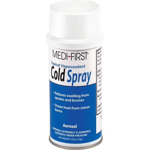 Medi-First Cold Spray, Liquid Par Equipment