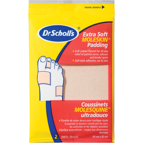 Tampons Moleskin Plus de Dr Scholl's Par Equipment