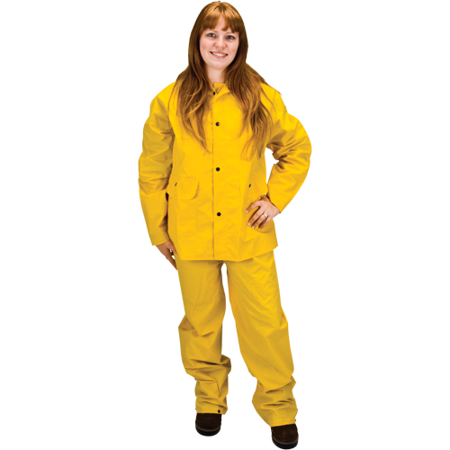 V&ecirc;tements imperm&eacute;ables RZ100, Polyester/PVC, Petit, Jaune Par Equipment