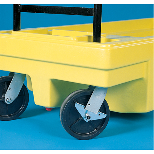 Poly-Spillcart Cart, 66.5" L x 29" W x 43.9" H, 57 US gal. Spill Cap. Par Equipment