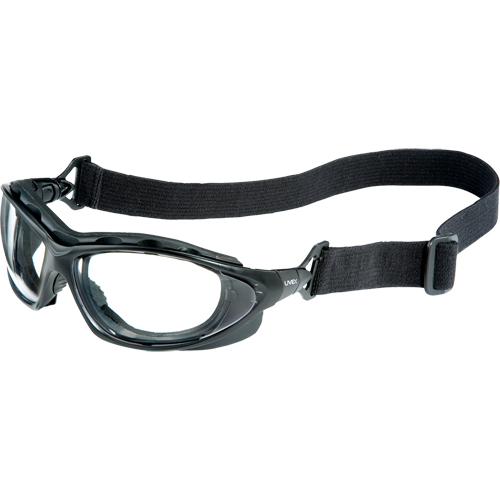 Uvex&reg; Seismic&reg; Safety Goggles, Clear Lens, Anti-Scratch, Closed Vent Par Equipment