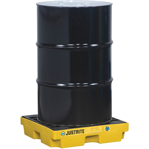 EcoPolyBlend Accumulation Centers, 12 US gal. Spill Capacity, 25" x 25" x 5.5" Par Equipment
