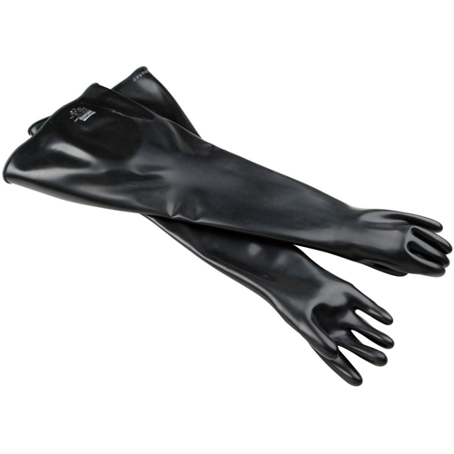 Ambidextrous Glove, Size X-Large/10, 32" L, Butyl Rubber, 30-mil Par Equipment